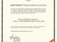 certyfikat Firma godna zaufania-1